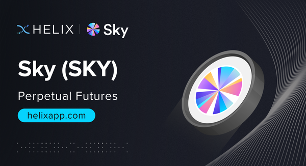Decentralized Sky (SKY) Perpetual Futures Listing on Helix